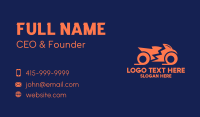 Motor Racing Business Card example 1