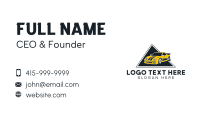 Auto Racing Car Business Card Design