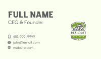 Grass Lawn Mower Business Card