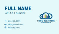 Cloud Storage Business Card example 1