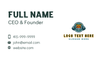 Dumbbell Business Card example 1