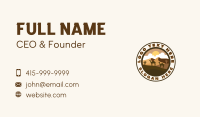 Camel Desert Sand Business Card