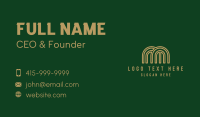 Dome Structure Property  Business Card Design