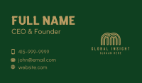Dome Structure Property  Business Card