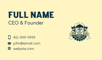 Tree Lumber Woodworking Tools Business Card