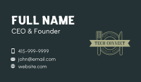 Ornamental Business Card example 2