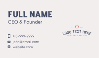 Power Business Card example 4