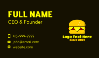 Burger Bar Business Card example 4