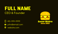 King Crown Burger Business Card