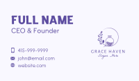 Lavender Potion Fragrance Business Card