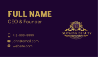 Luxurious Business Card example 4
