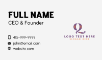 Enterprise Business Card example 1