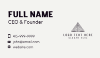 Pyramid Tech Agency Business Card