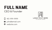 Creative Line Architecture Business Card