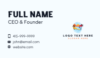 Tropical Island Beach Business Card