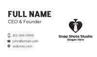 Spade Business Card example 1