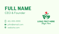 Human Rose Plant Business Card