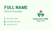 Rose Business Card example 1