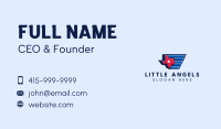 Texas Star State Map Business Card Design