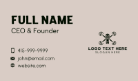 Flying Drone Surveillance Business Card