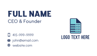 File Business Card example 2