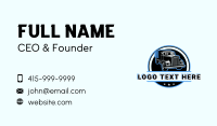 Automotive Truck Courier Business Card