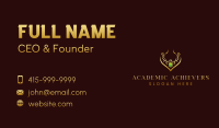 Premium Necklace Jewelry Business Card
