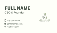 Organic Leaf Home Business Card