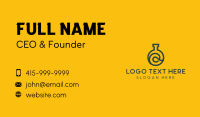 Swirly Business Card example 4