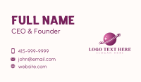 Star Planet Sphere Business Card Design