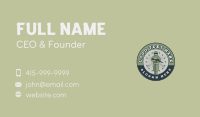 Military Soldier Infantry Business Card