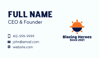 Engineering Hard Hat Business Card Image Preview