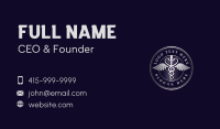 Caduceus Health Clinic Business Card