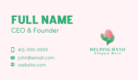 Lotus Hands Wellness Business Card Image Preview