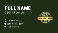 Luxury Brewery Beverage Business Card