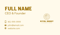 Golden Mountain Trail Business Card Image Preview