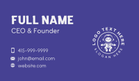 Person Leadership Coaching Business Card