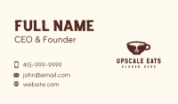 Coffee Bean Spill Business Card Image Preview