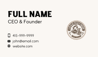 Wood Planer Business Card example 3