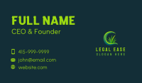 Turf Business Card example 3