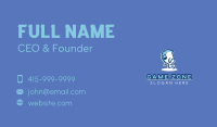 Happy Ghost Character Business Card Image Preview