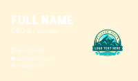 Himalayas Mountain India Business Card Design