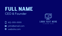 Online Conference Business Card example 2