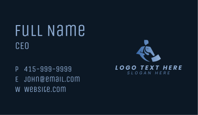 Corporate Employee Person Business Card