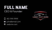 Car Detailing Dealership Business Card Design