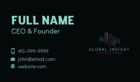 Audio Radio Frequency Business Card