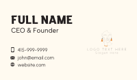 Upscale Business Card example 1