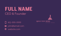 Dress Business Card example 2