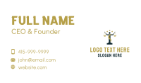 Justice Business Card example 1