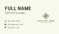 Green Floor Tile Business Card